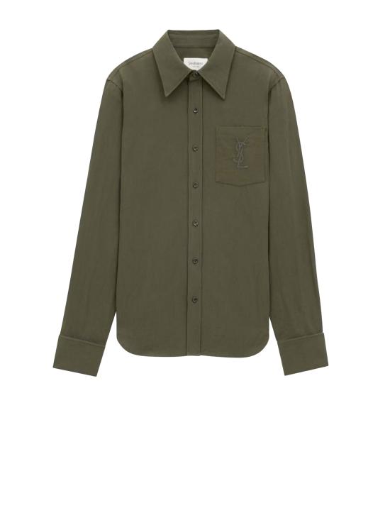 25SS 생로랑 셔츠 823673 Y3D501342 KAKI