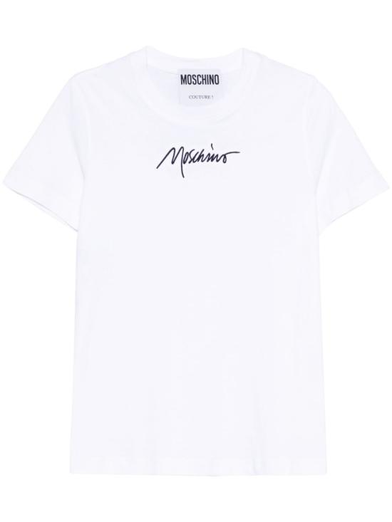 24FW 모스키노 반팔 티셔츠 A070655391001 001C