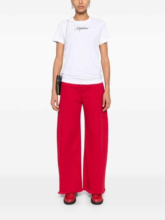 24FW 모스키노 반팔 티셔츠 A070655391001 001C - MOSCHINO