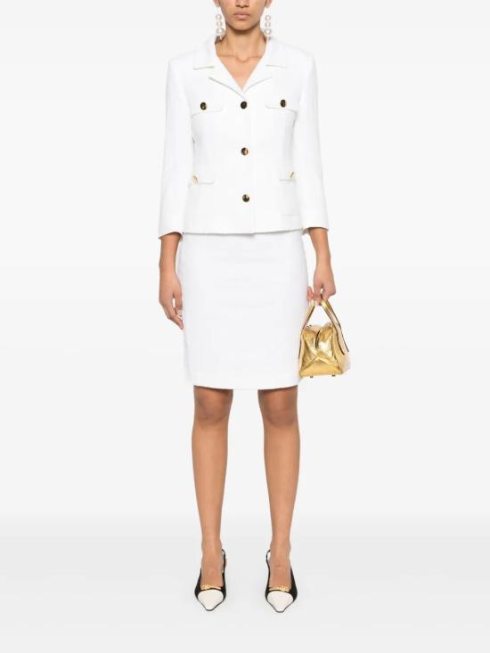 25SS 딸리아토레 숏 스커트 NELL160039Ux1236 White - TAGLIATORE