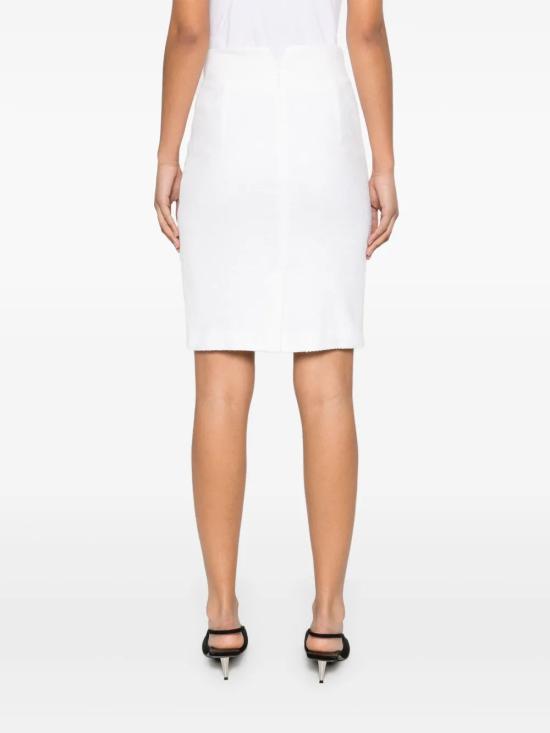 25SS 딸리아토레 숏 스커트 NELL160039Ux1236 White - TAGLIATORE