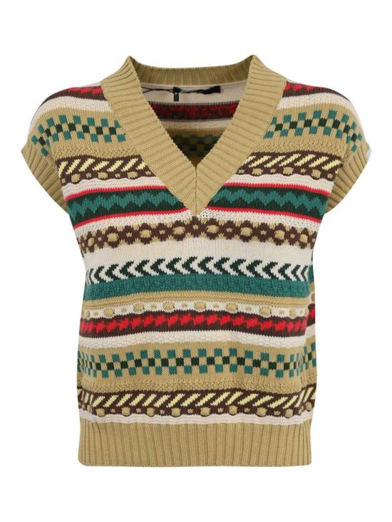  위켄드막스마라 베스트 2515351021600000 Beige