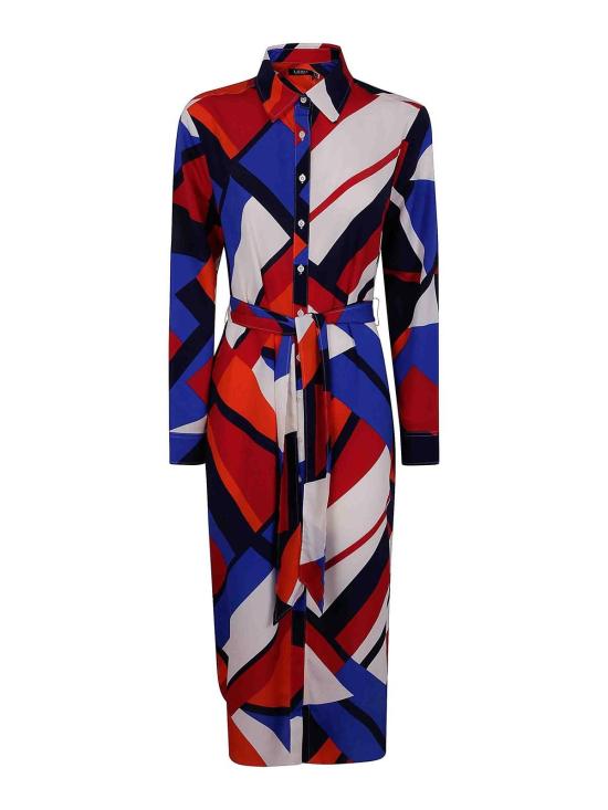  랄프 로렌 롱 원피스 200957063001 Blue