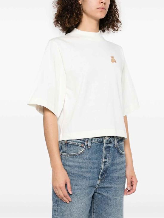  팜앤젤스 반팔 티셔츠 PWAA020S25JER0060360 WHITE - PALM ANGELS