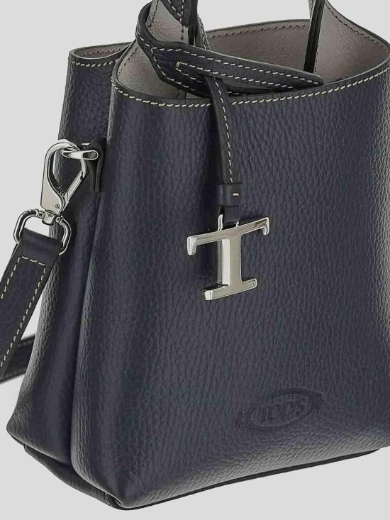  토즈 토트백 XBWAPAT9000QRI2L66 Black - TODS