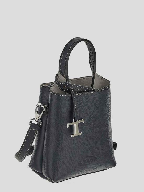  토즈 토트백 XBWAPAT9000QRI2L66 Black - TODS