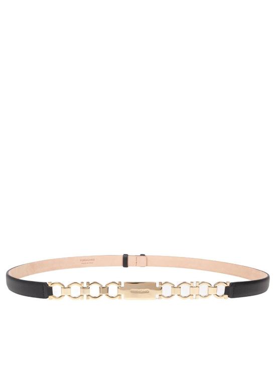 26FW 살바토레 페라가모 벨트 230363NEROBEIGE Beige - SALVATORE FERRAGAMO