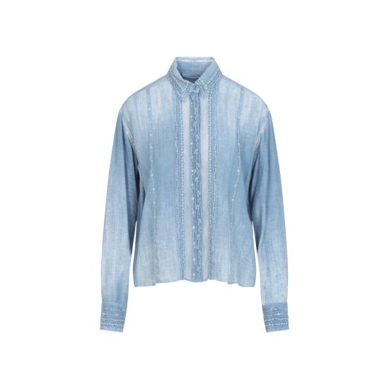 25SS 에르마노 설비노 블라우스/셔츠 D462K347EMY S4217 STAMPA JEANS - ERMANNO SCERVINO