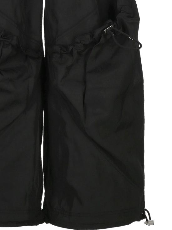 25SS 디 아티코 스트레이트 팬츠 250WCP00255 100 Black - THE ATTICO