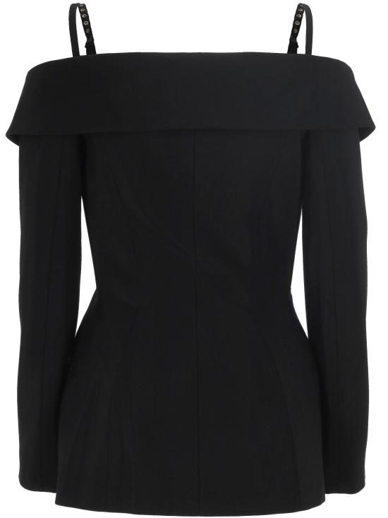 25SS 뮈글러 수트 자켓 25P1VE0453196 1999 Black - MUGLER