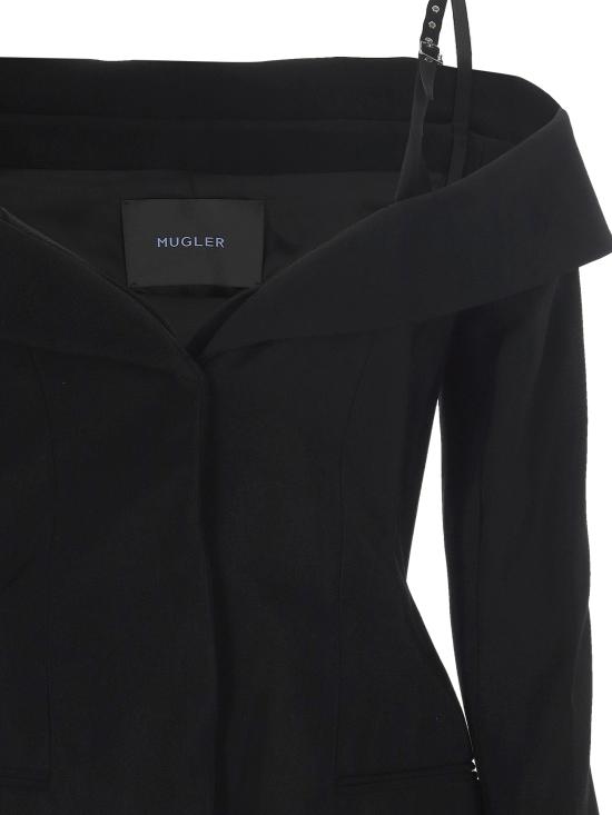 25SS 뮈글러 수트 자켓 25P1VE0453196 1999 Black - MUGLER