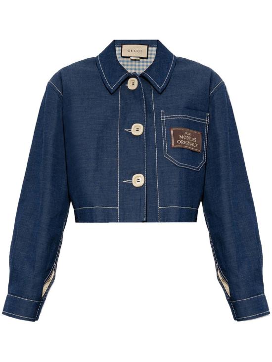  구찌 데님 자켓 728270 XDB93 4759 Blue