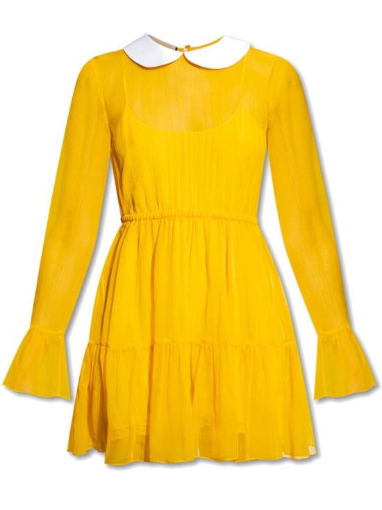  구찌 원피스 728125 ZAL3Y 7537 Yellow