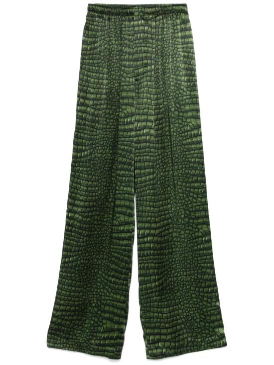 25SS 발렌시아가 스트레이트 팬츠 681822TRLC73001 GREEN