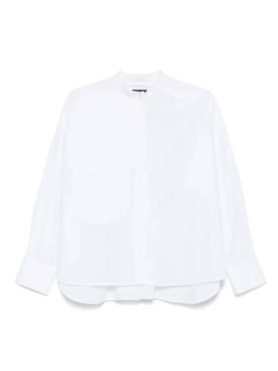 25SS 엠포리오 아르마니 블라우스 EW000772AF10010U0002 WHITE