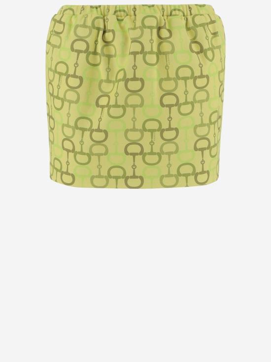 25SS 구찌 숏 스커트 832799ZAS9M3003 GREEN