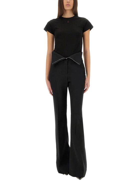 25SS 알렉산더 맥퀸 반팔 티셔츠 819193QLAEH1000 BLACK - ALEXANDER MCQUEEN