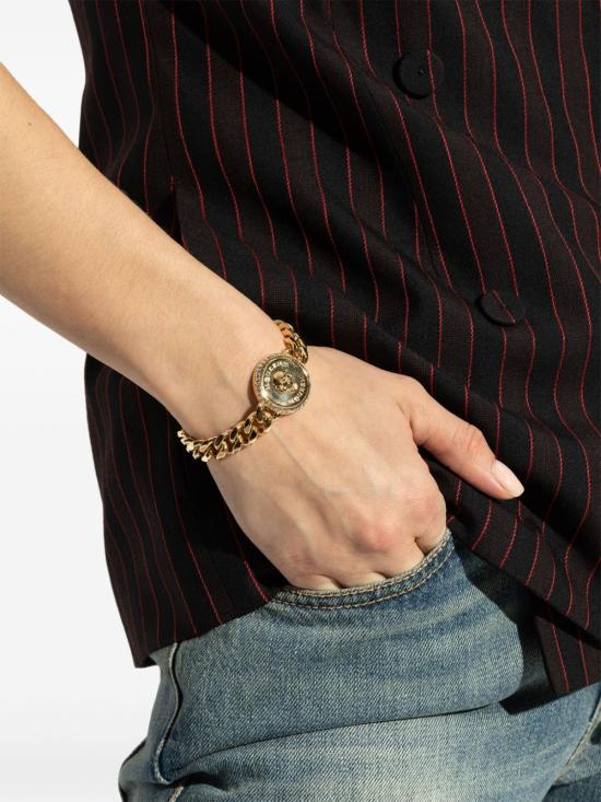 25SS 알렉산더 맥퀸 팔찌 813227J161G4135 GOLDEN - ALEXANDER MCQUEEN