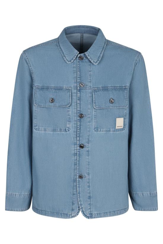 25SS 엠포리오 아르마니 데님 셔츠 EM001709AF13910 MB003 LIGHT BLUE