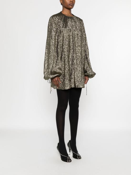 25SS 끌로에 숏 원피스 CH25SRO14298 0YY BLACKGOLD - CHLOE