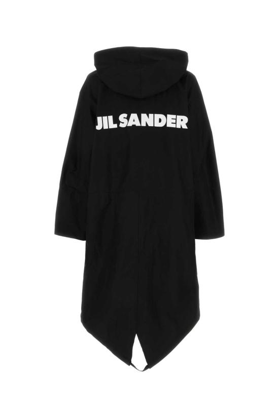  질샌더 코트 J04AH0002J45046 001 BLACK - JIL SANDER