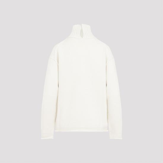  보테가베네타 터틀넥 805953V4O70 9071 WHITE - BOTTEGA VENETA