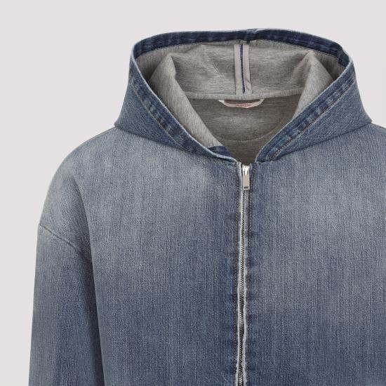 24FW 발렌티노 가라바니 데님 자켓 5V0DC03XAEL 558 LIGHT BLUE - VALENTINO GARAVANI