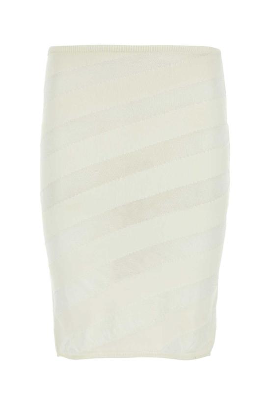  기마구아스 미디 스커트 ZEBARASKIRT WHITE
