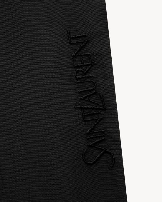 25SS 생로랑 스윔팬츠 820655Y37XZ1000 BLACK - SAINT LAURENT