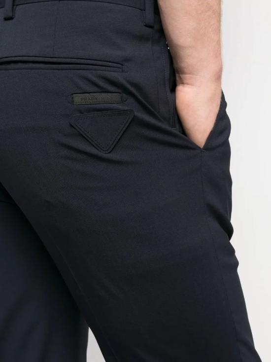 25FW 프라다 스트레이트 팬츠 UP0164SOOO11HR F0SVF BLUE - PRADA