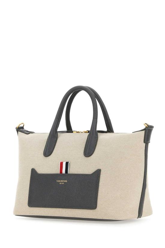  톰브라운 토트백 UAG164AF0492 255 BEIGE O TAN - THOM BROWNE