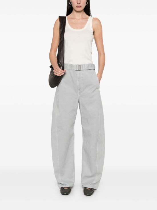 25SS 르메르 민소매 티셔츠 TO1199LJ1016 WH048 YELLOW - LEMAIRE