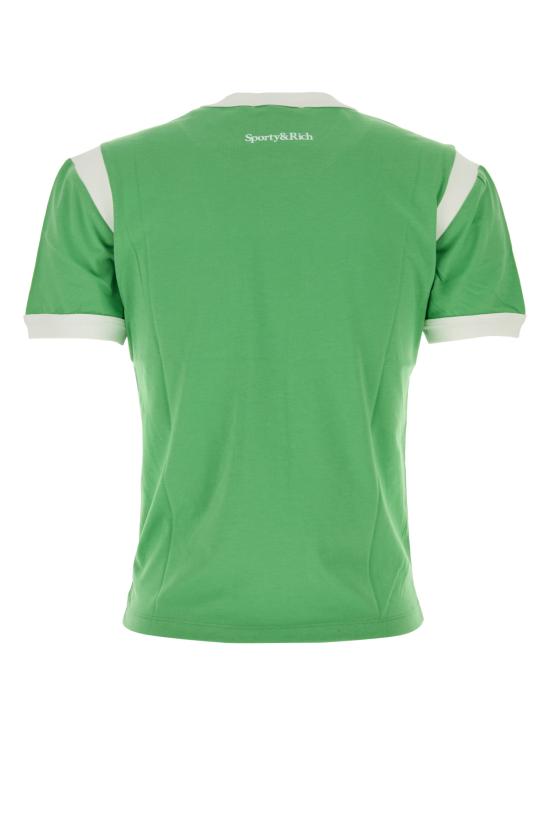 25SS 스포티앤리치 반팔 티셔츠 TO048S408WV VERDE - SPORTY & RICH