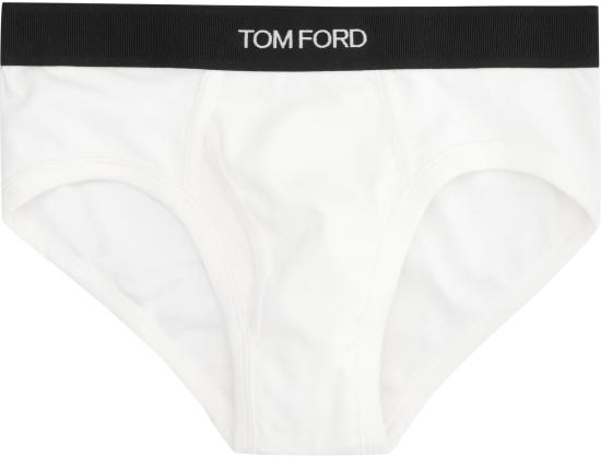 25SS 톰포드 팬티 T4LC11040 100 WHITE - TOMFORD