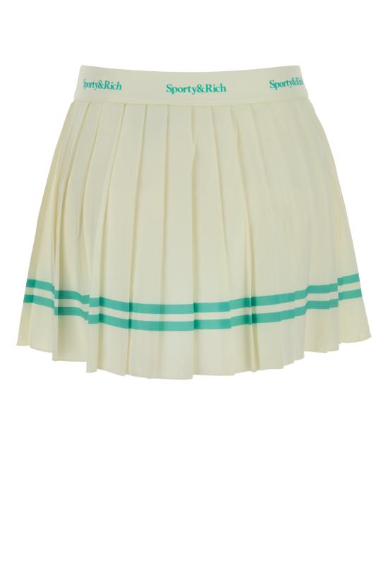 25SS 스포티앤리치 숏 스커트 SK005S416SC COCONUT - SPORTY & RICH