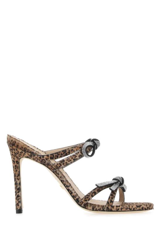  스튜어트 와이츠먼 샌들 SD458 Q1R ANIMAL PRINT