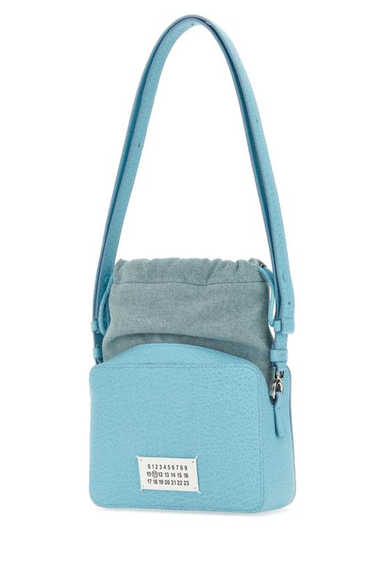  마르지엘라 로고 크로스 바디백 SB1WG0018P4348 T6197 LIGHT BLUE - MAISON MARGIELA