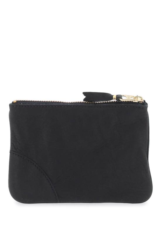 25FW 꼼데가르송 클래식 레더 라인 파우치  SA8100WW BLACK - COMME DES GARCONS