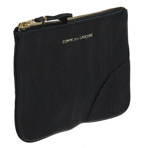 25FW 꼼데가르송 클래식 레더 라인 파우치  SA8100WW BLACK - COMME DES GARCONS