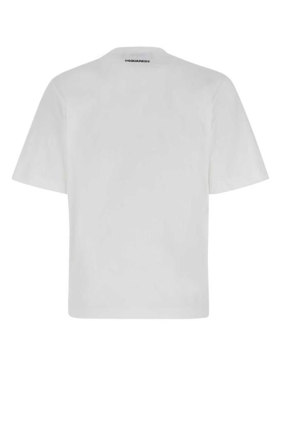  디스퀘어드2 반팔 티셔츠 S75GD0335S23009 100 WHITE - DSQUARED2