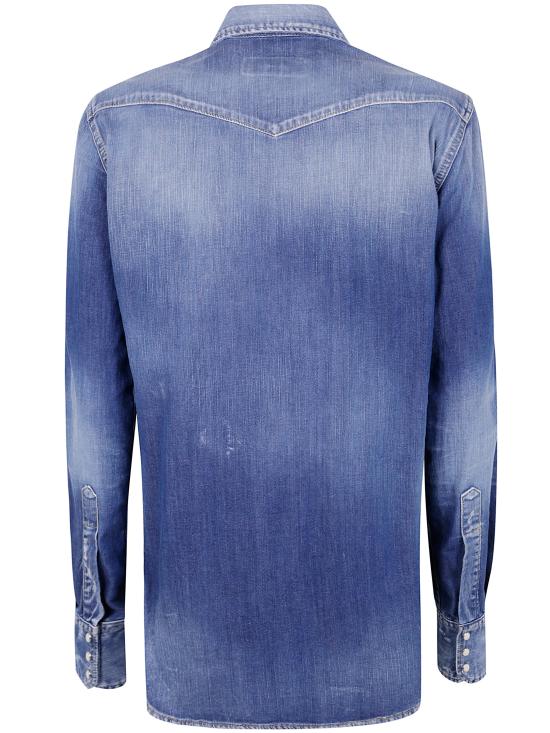 25SS 디스퀘어드2 셔츠 S75DL0894S30341 470 BLUE - DSQUARED2