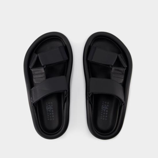  MM6 메종마르지엘라 뮬/슬리퍼 S59WP0206P6383 T8013 BLACK - MM6 MAISON MARGIELA