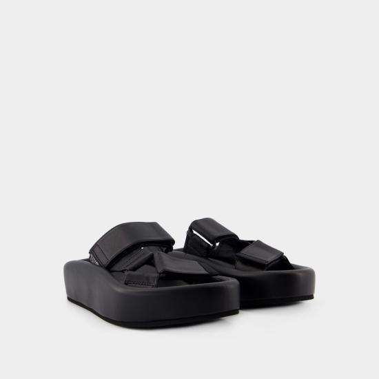  MM6 메종마르지엘라 뮬/슬리퍼 S59WP0206P6383 T8013 BLACK - MM6 MAISON MARGIELA