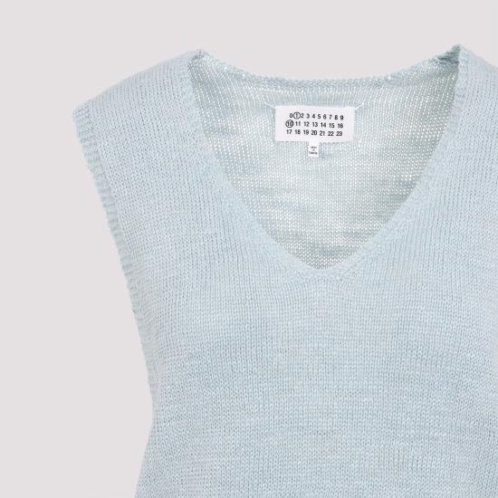 25SS 마르지엘라 스웨터 S51FB0078M13099 545 LIGHT BLUE - MAISON MARGIELA