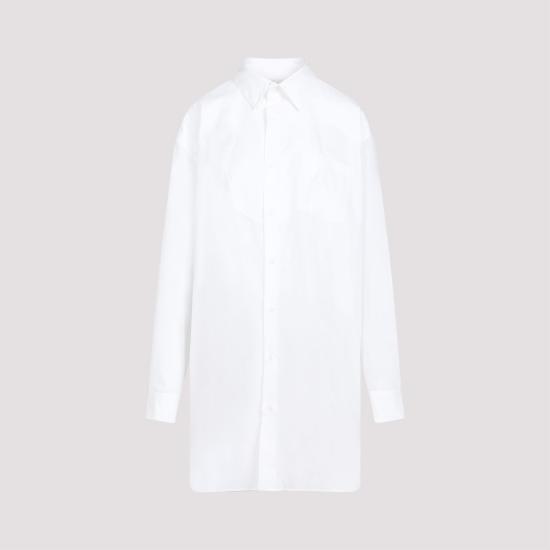  마르지엘라 미디 원피스 S51DT0014S43001 100 WHITE - MAISON MARGIELA