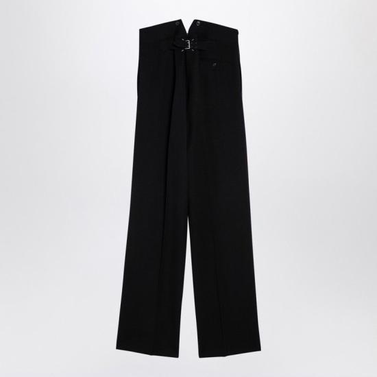 24FW 마르지엘라 스트레이트 팬츠 S50KA0654M35032 900 BLACK - MAISON MARGIELA