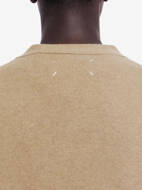  마르지엘라 워시드 램스울 가디건 S50HP0014M13058 124M CAMEL - MAISON MARGIELA