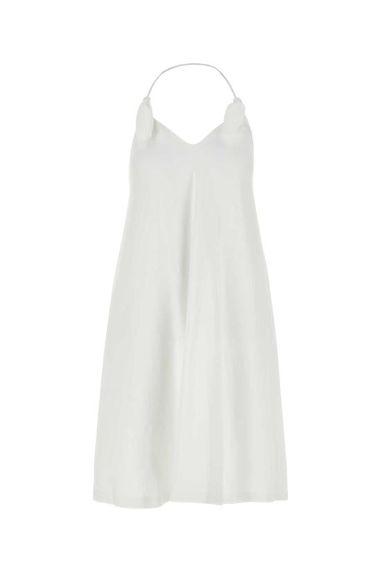 25SS 로에베 미디 원피스 S359Y09XH4 WHITE