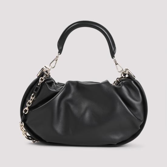 25SS 로저비비에 비브 초크 로얄 미디엄 핸드백 RBWAOGS0300YDR B999 NERO - ROGER VIVIER