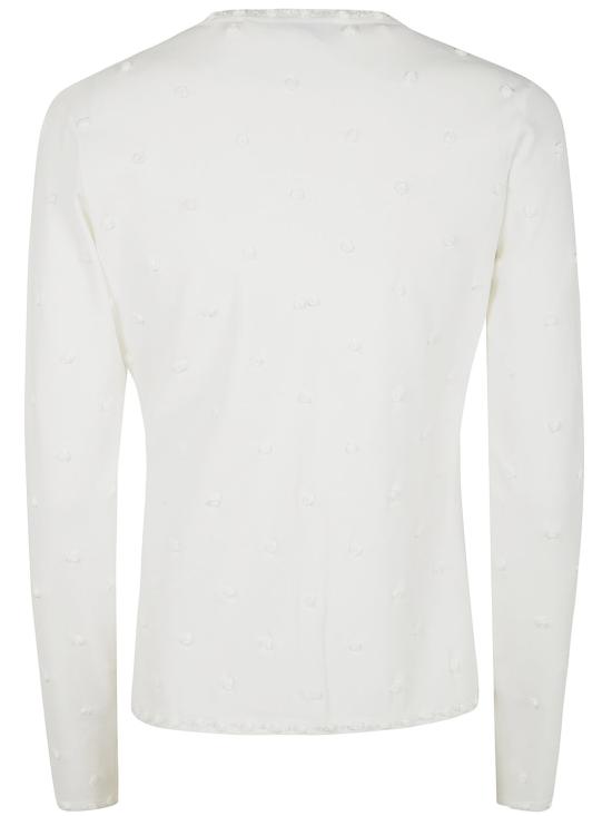 25SS 블루걸 스웨터 RA5098MS46M 14300 CHALK - BLUGIRL